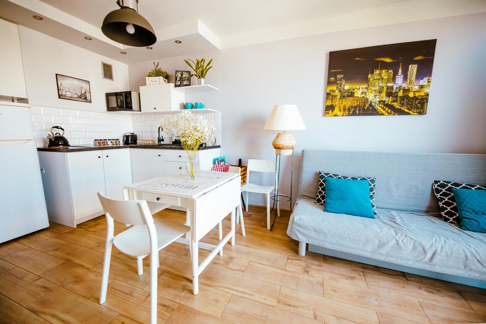 Bright 14Th Floor Central Home With Balcony & Views Varşova Dış mekan fotoğraf